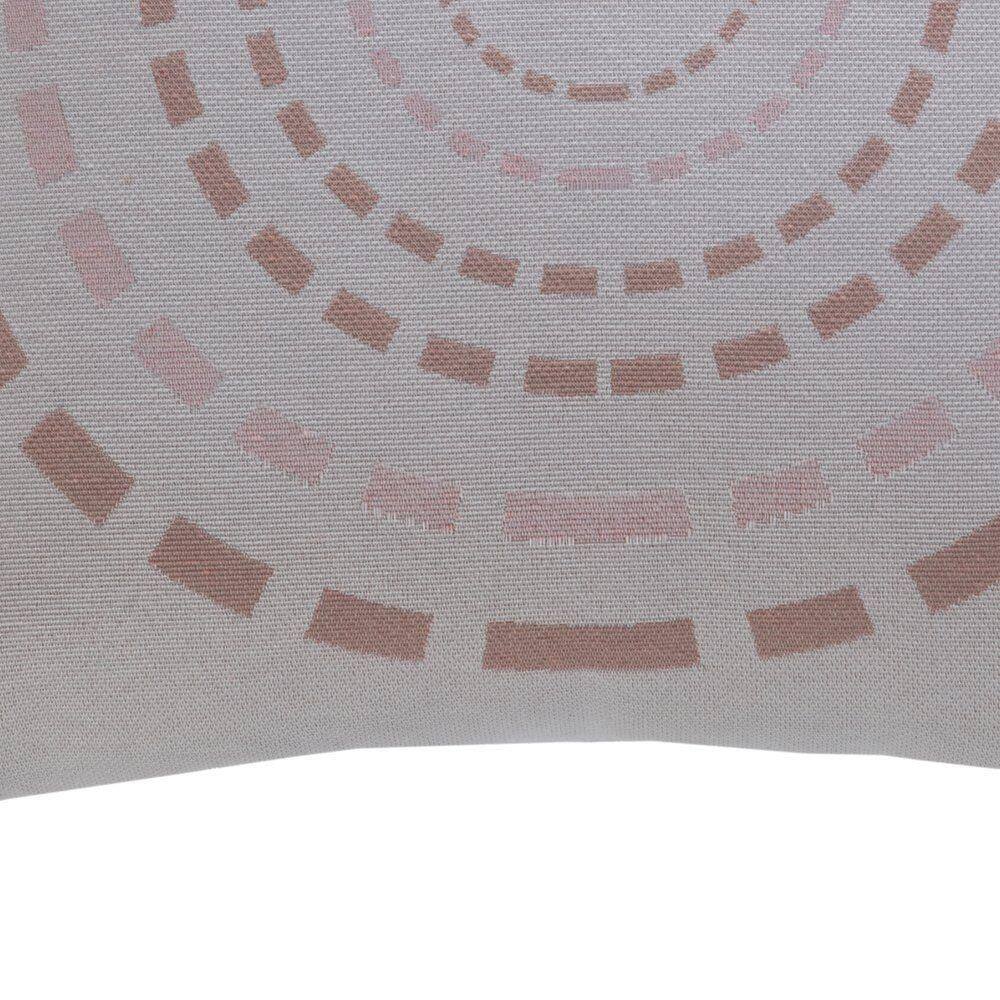 Almofada Decorativa Turin Quadrada Com Refil 58% Algodão / 42% Poliéster - Mandala Rose