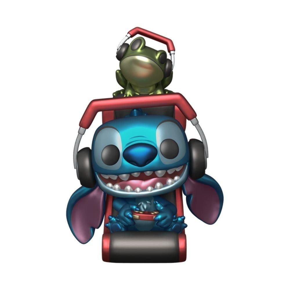 Boneco Funko Pop! Plus Disney Lilo E Stitch - Stitch Gamer (metálico)