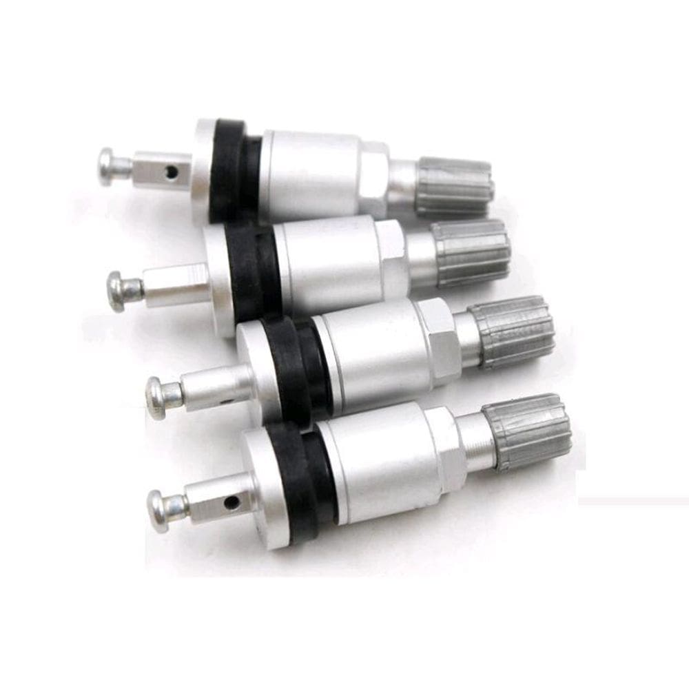 Bico De Sensor Pneu Válvula Metal Tpms Roda Bico Pito 4Pçs