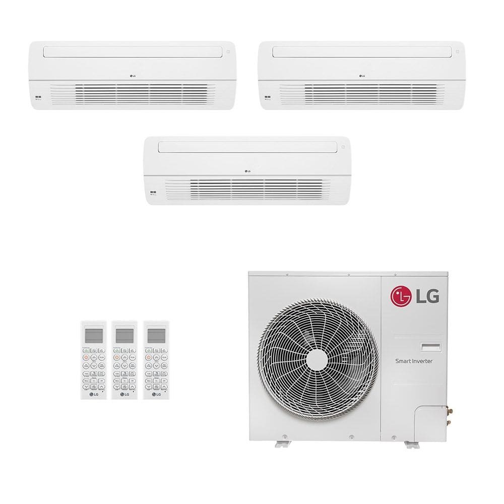 Ar-Condicionado Multi Split Inverter LG 48.000 (1x Evap Cassete 1 Via 9.000 + 2x Evap Cassete 1 Via 12.000) Só Frio 220V