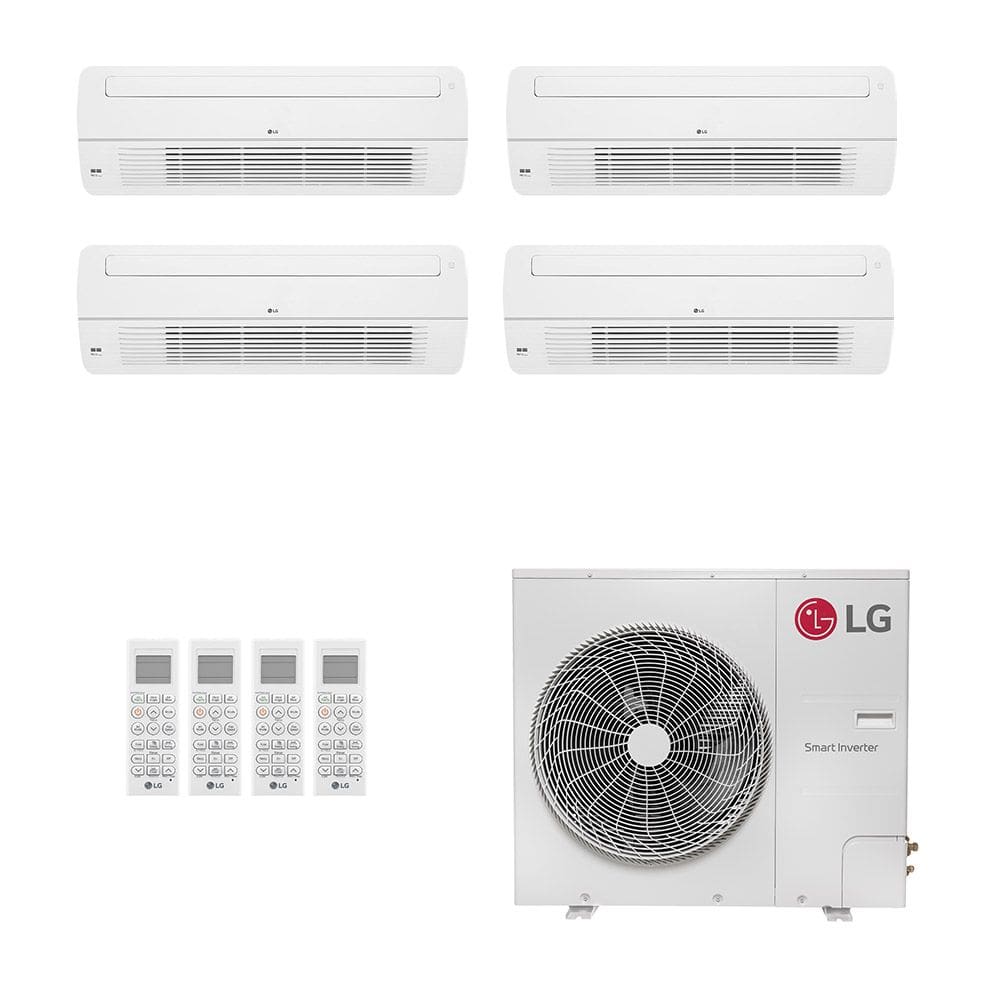 Ar-Condicionado Multi Split Inverter LG 52.000 (2x Evap Cassete 1 Via 7.000 + 2x Evap Cassete 1 Via 18.000) Só Frio 220V