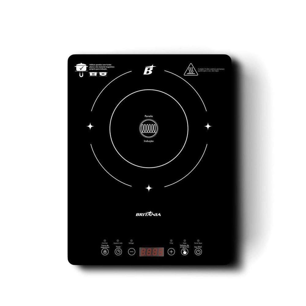 Cooktop Portátil De Indução Britânia BCT10A 220V