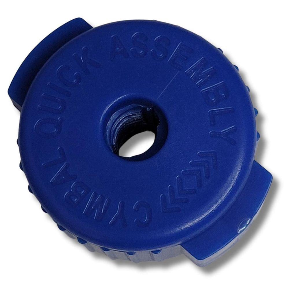 Borboleta Bateria Quick Release Engate Rápido Azul