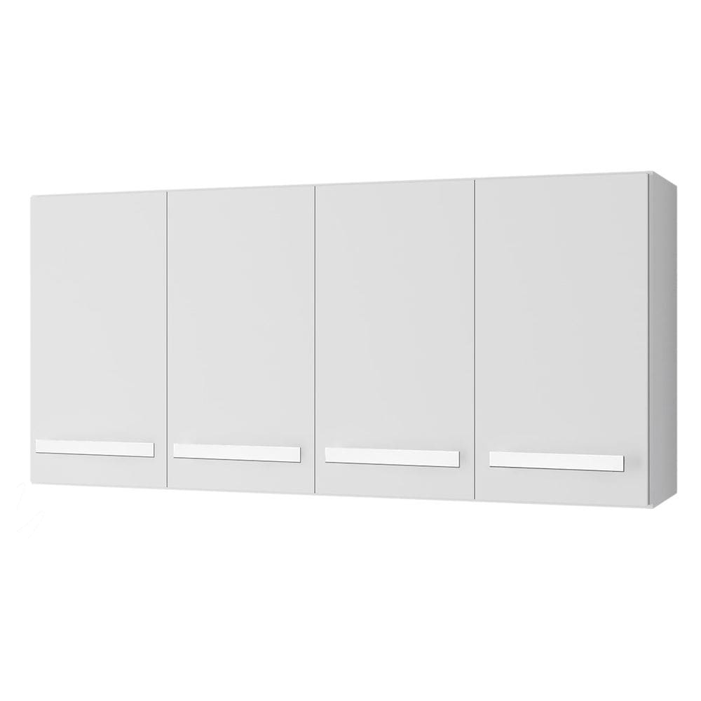 Armário Aéreo de Cozinha 4 Portas 120 cm Lara