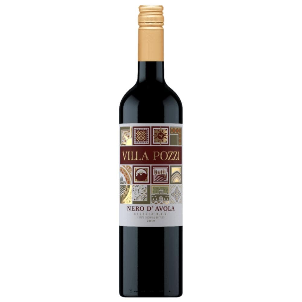 Vinho Tinto Villa Pozzi Nero D` Avola Sicilia