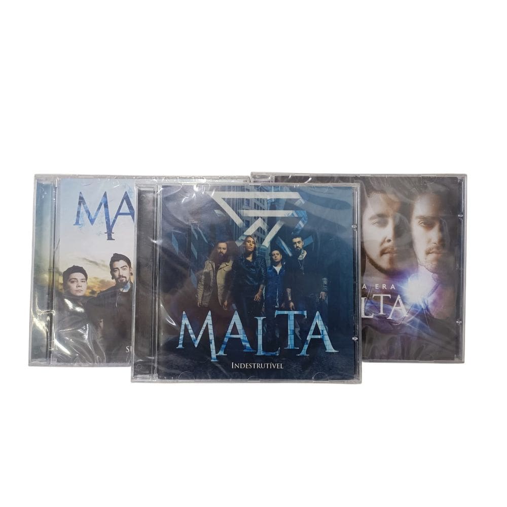 CD Malta - Nova Era / Supernova  /Indestrutível  (3 CDS)