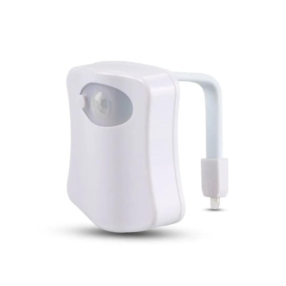 Luminária Vaso Sanitário Led 8 Cores Sensor Presença Luz Noturna Banheiro Infantil Adulto
