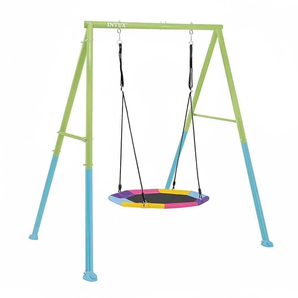 Balanço de Jardim Infantil Individual Disco 50kg Crianças e Bebês Intex