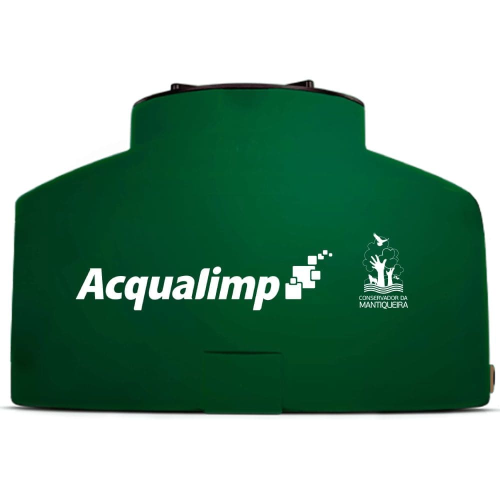 Tanque D`Água 2000 Litros Polietileno com Tampa de Rosca - 500420 - ACQUALIMP