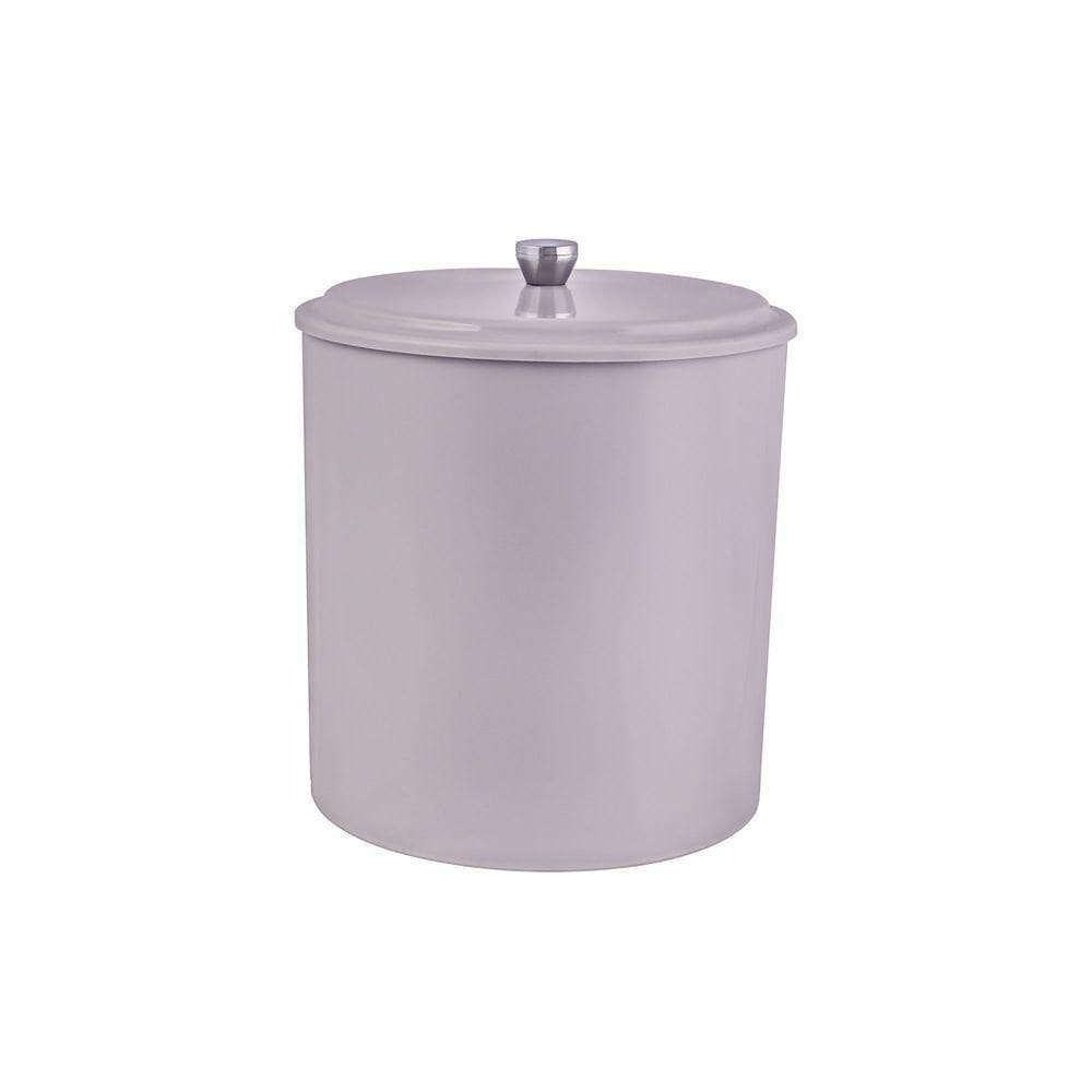 Lixeira Pop 5 Litros Cinza Aquaplas