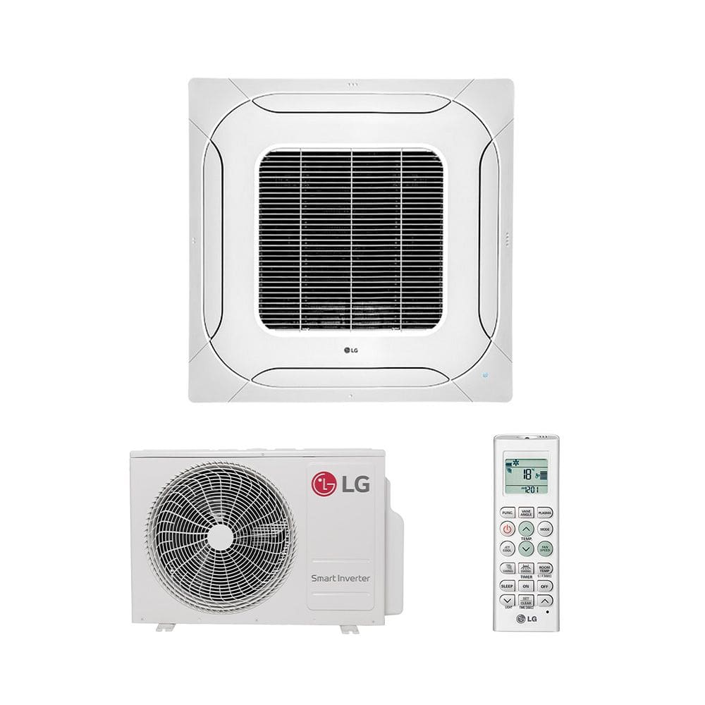 Ar Condicionado Split Cassete - Inverter R-32 - LG - 18.000 BTUs - Quente/frio - 220V Monofásico