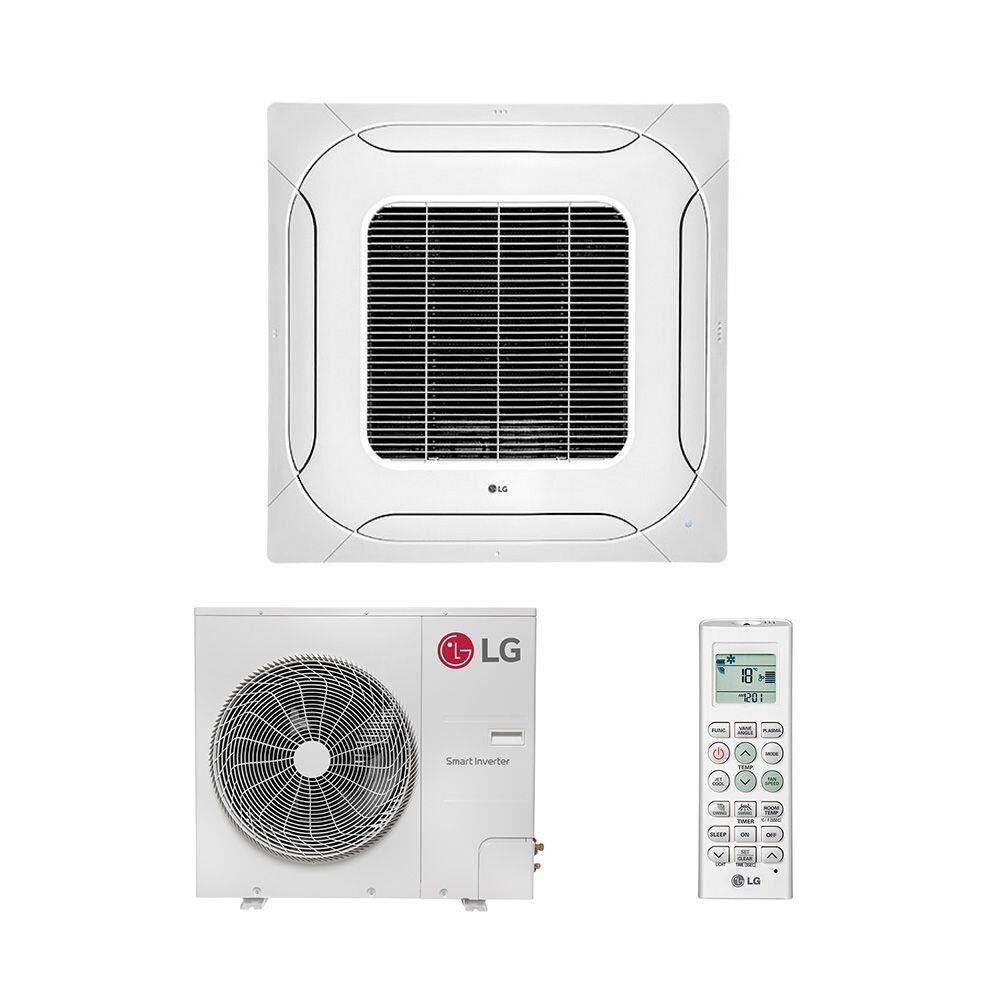 Ar Condicionado Split Cassete - Inverter R-32 - LG - 36.000 BTUs - Quente/frio - 220V Monofásico