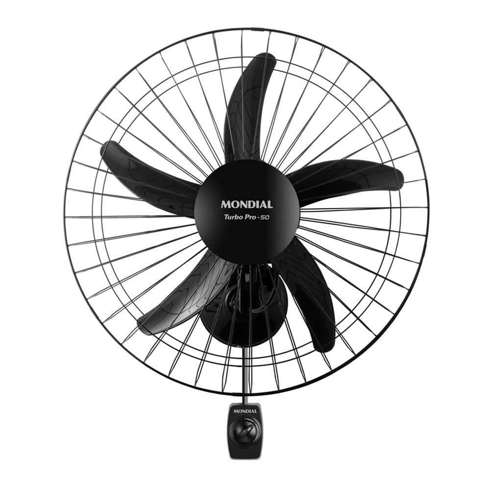 Ventilador Parede Mondial 50cm NVP PRO50 Preto 220V