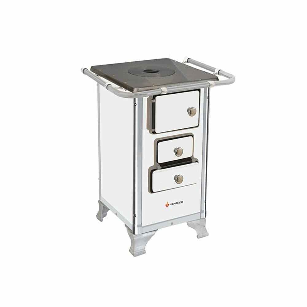 Fogão A Lenha Venâncio Número 00 Cor Branco Chapa Em Ferro Fundido Sem Tampa 21613