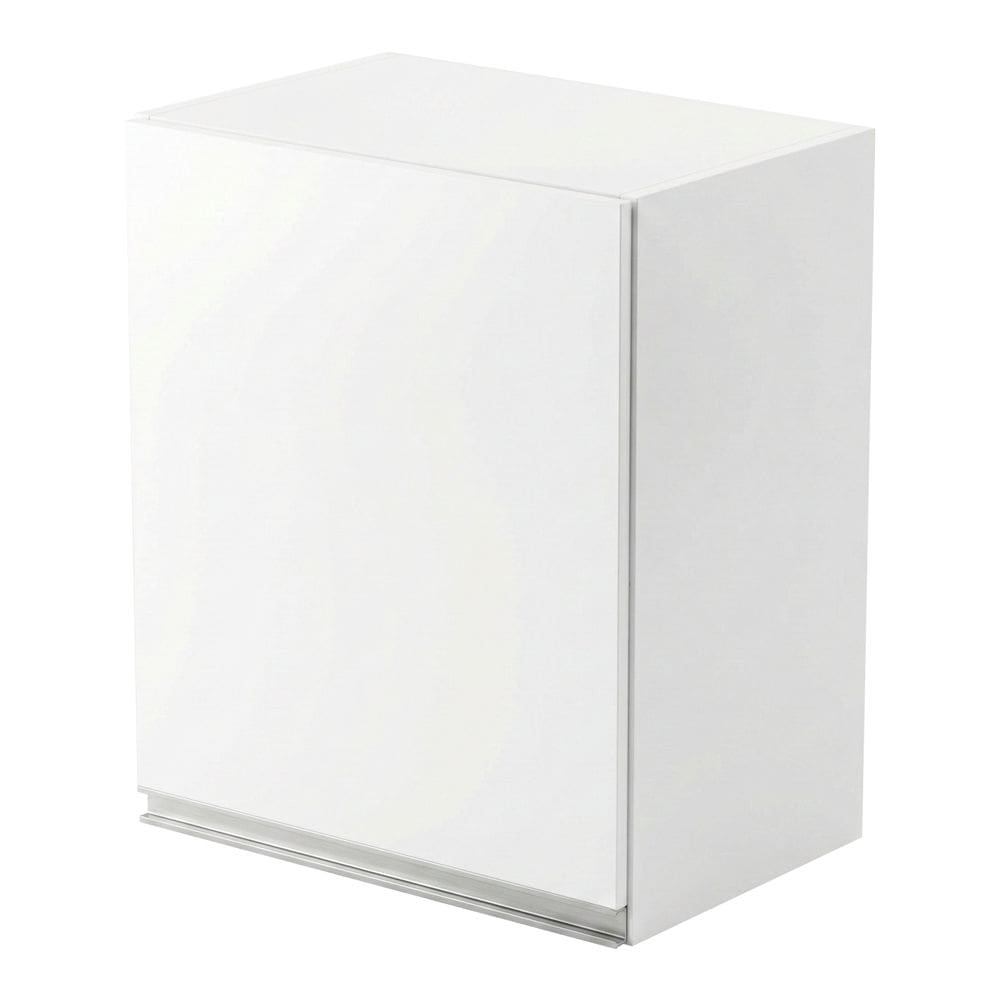Armário Aéreo Multiuso Lux 40cm 100%MDF 01 Porta Branco - Desk Design