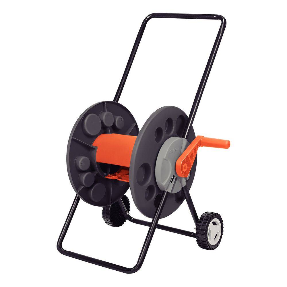 Enrolador Mangueira 55m Carrinho Plastico Jardim Tramontina