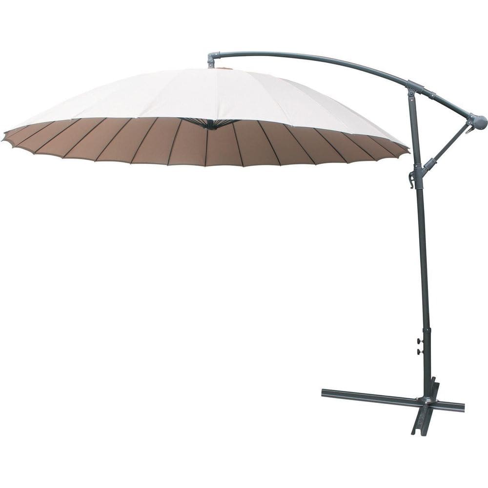 Ombrelone Lateral Poliester 3m Uv50 Bege - Shangai