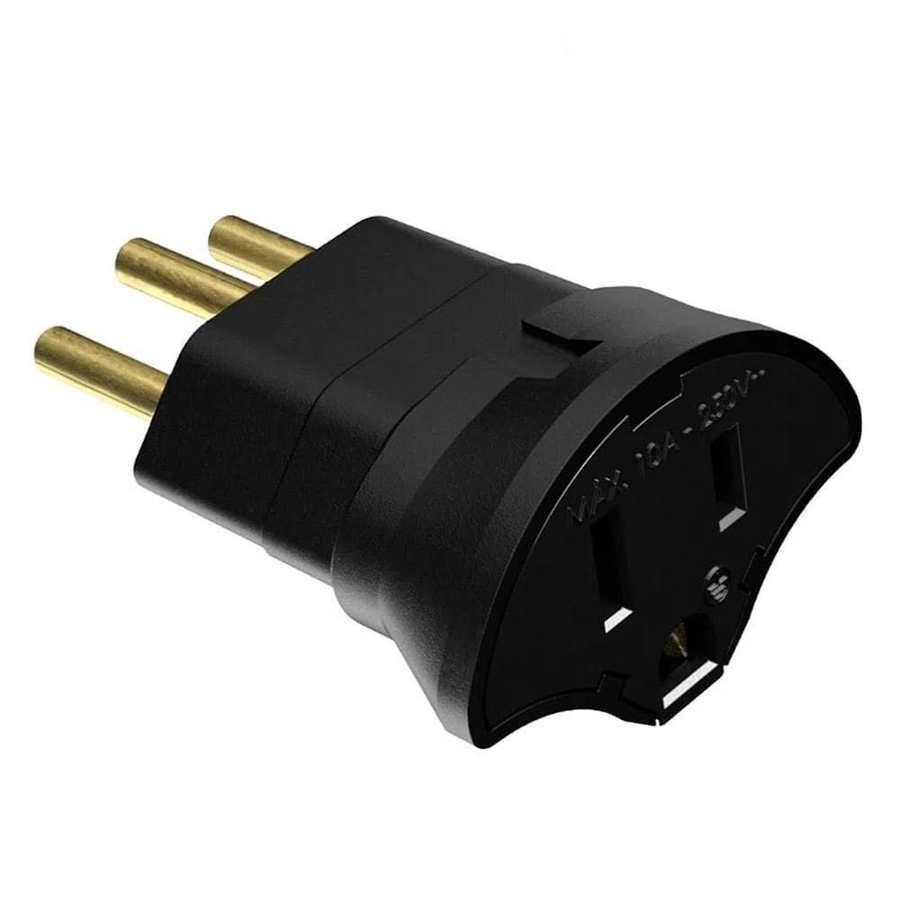 Adaptador Tripolar Antigo Tripolar Novo 10A 64120 – SMS