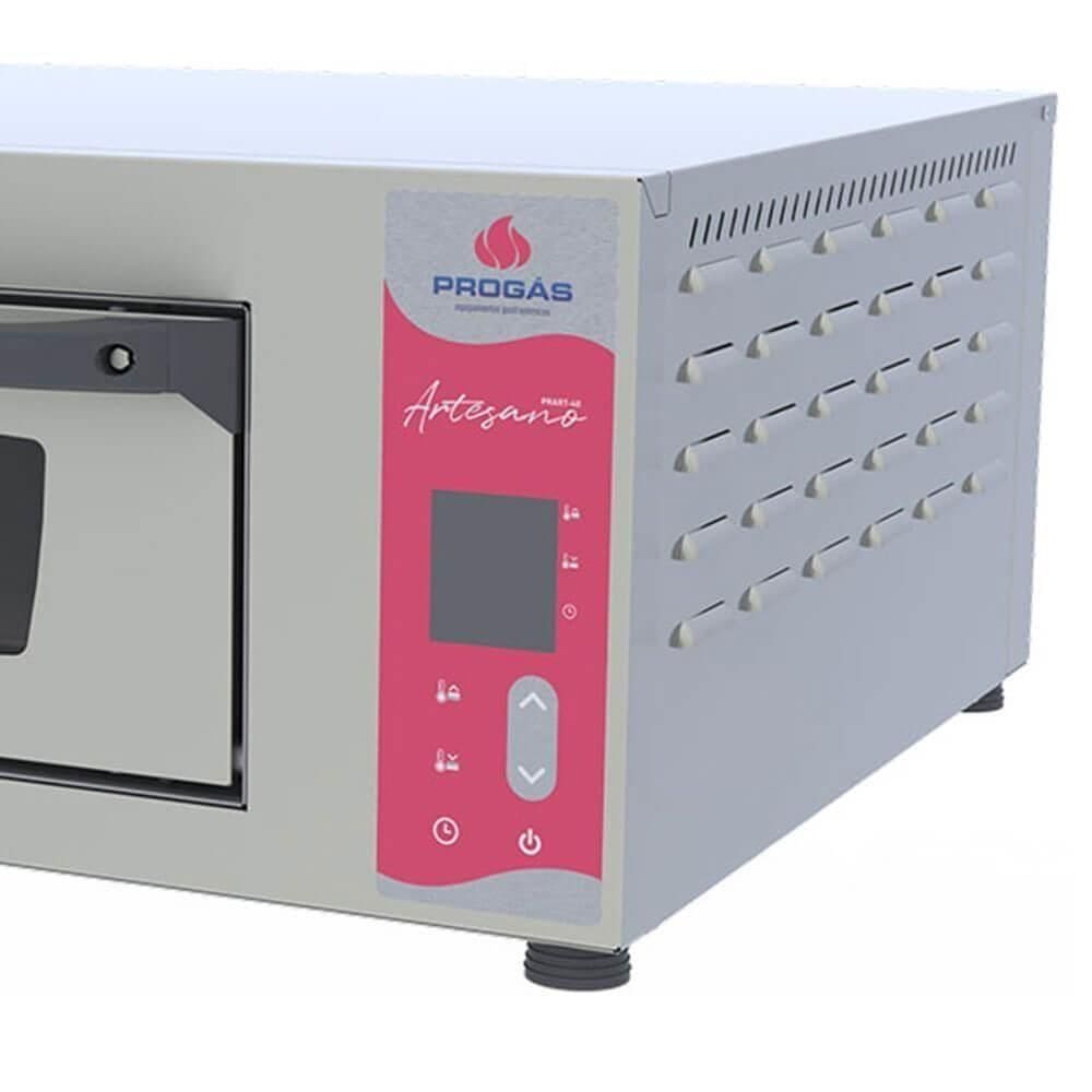 Forno De Pizza E Pães Artesanais Progás Elétrico 220V 25 Litros Artesano Prart-40 P42592