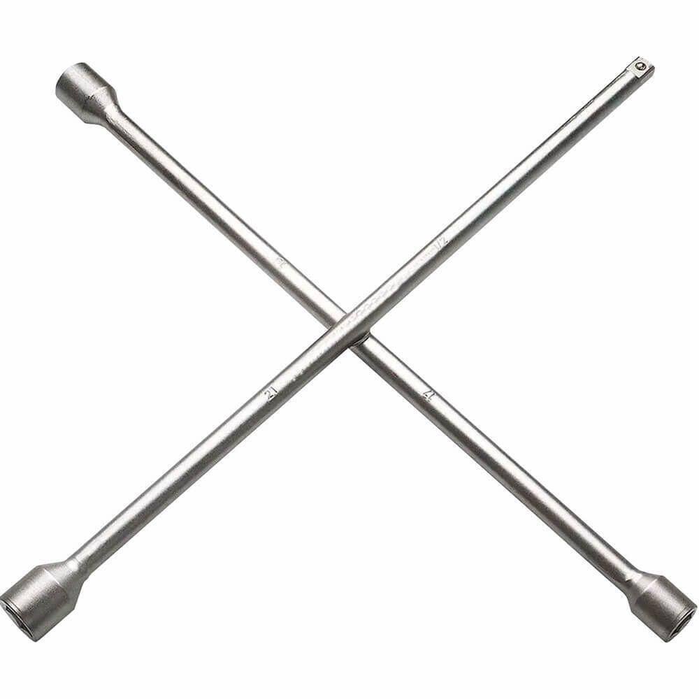 Chave de Roda Em Cruz 450mm 1-2 17x19x21mm 1424555 Stels Chave de Roda Em Cruz 450mm 1-2 17x19x2