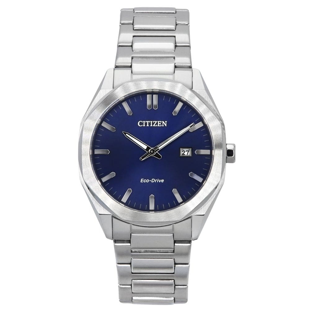 Relógio Citizen Eco-Drive BM7600-81L para homens em aço inoxidável