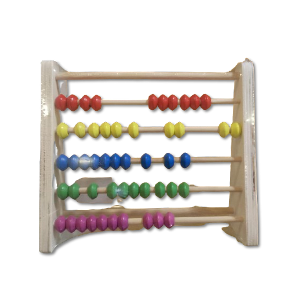 Ábaco de Madeira 5 Hastes Yins Paper