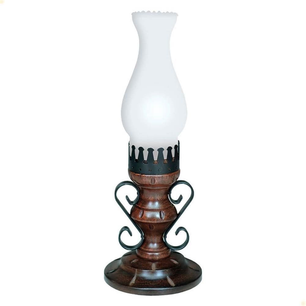 Abajur Muller Rustico 1 Lâmpada Envelhecido 600e