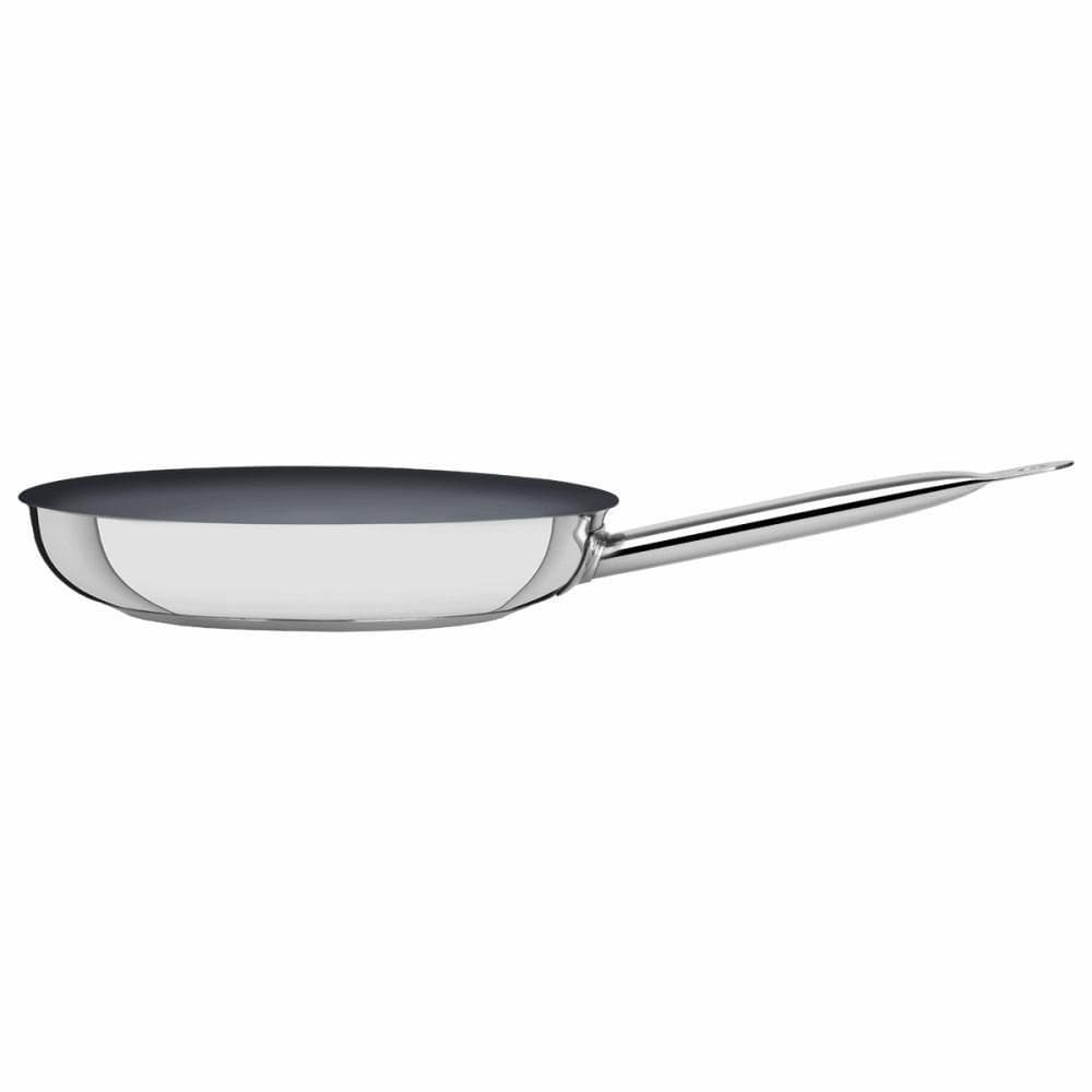 Frigideira Rasa Tramontina Em Inox Com Fundo Triplo Grafite 26cm 2,2l
