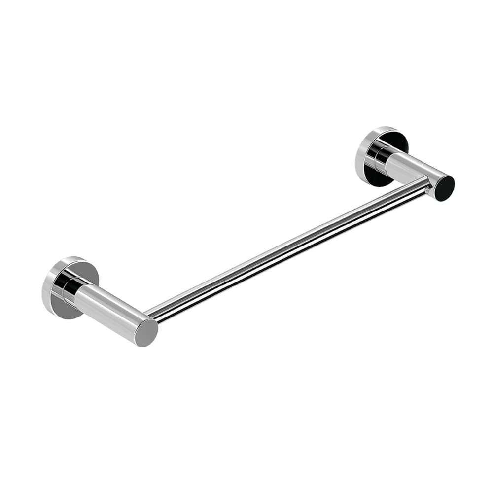 Toalheiro Porta Toalha de 30cm para Banheiro Acabamento Cromado DPACE4512