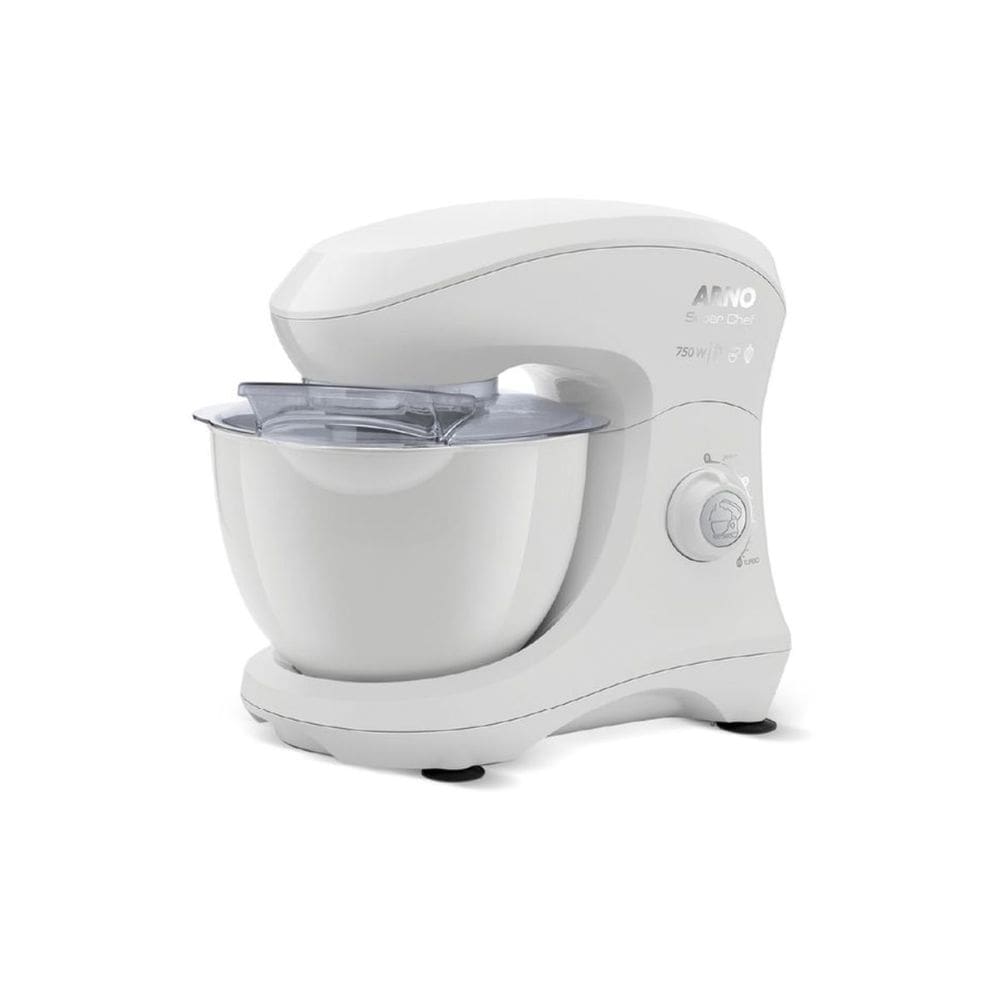 Batedeira Planetária Arno Super Chef KM00 750w 15 Velocidades Branca 220V