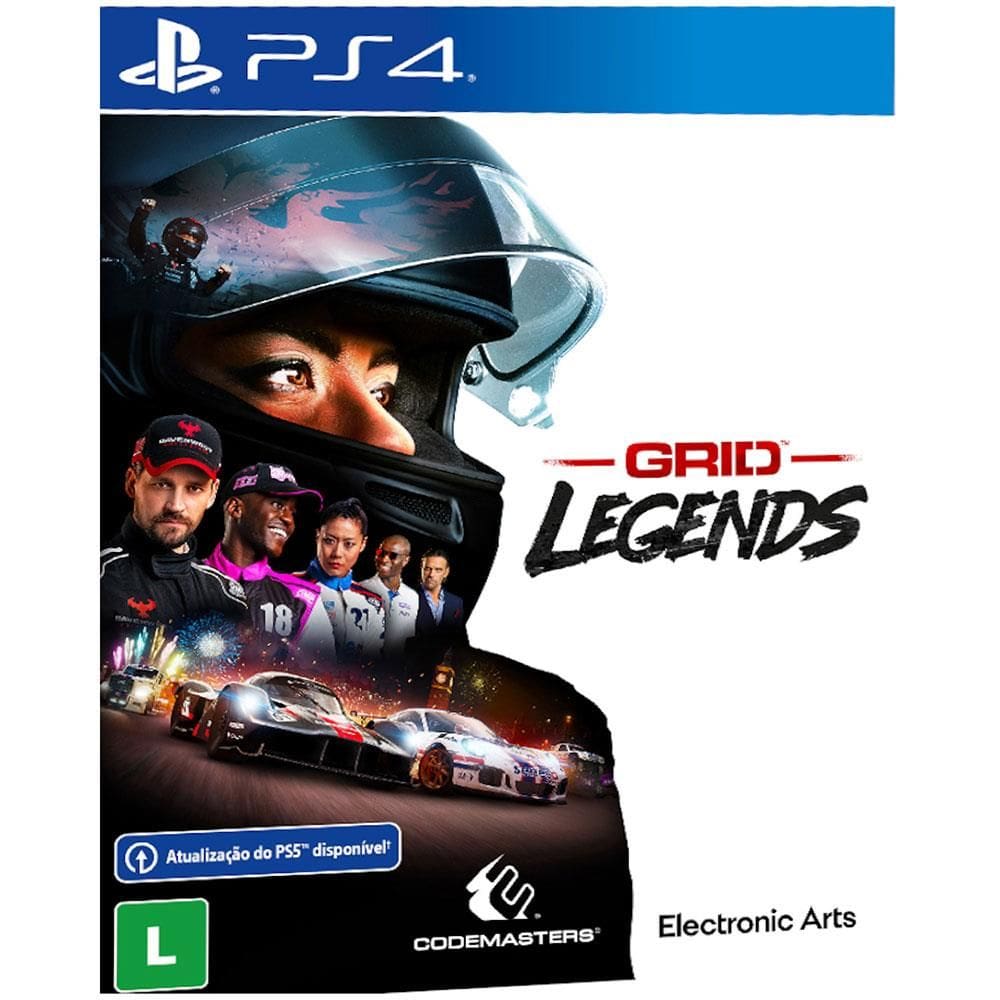 REEMBALADO: Jogo Grid Legends - Ps4