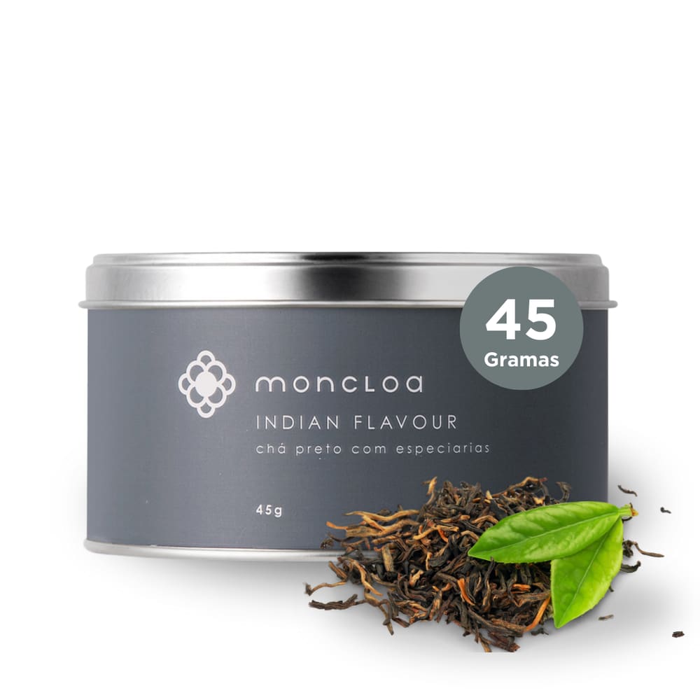 Chá Preto Indian Flavour Moncloa Lata 45g
