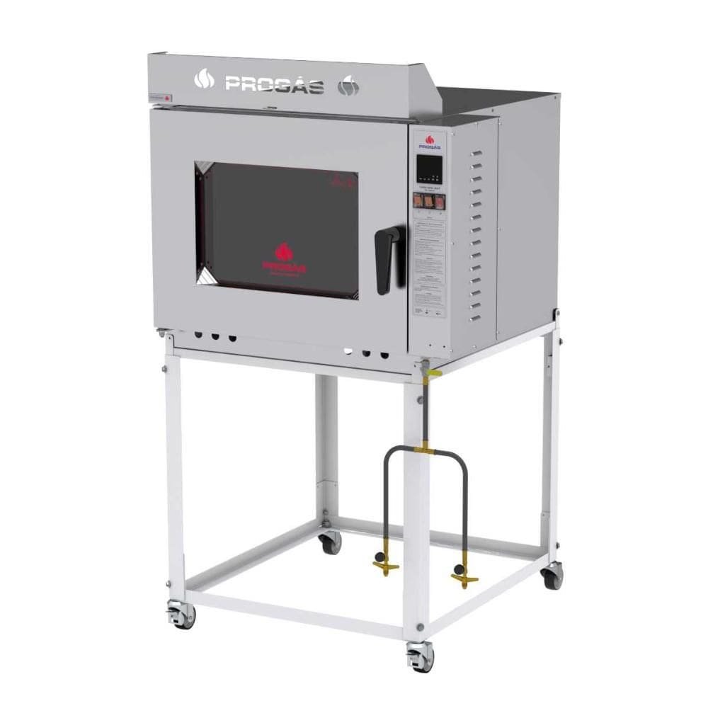 Forno Turbo 5 Esteiras a Gás PRP-5000 INOX - Progás