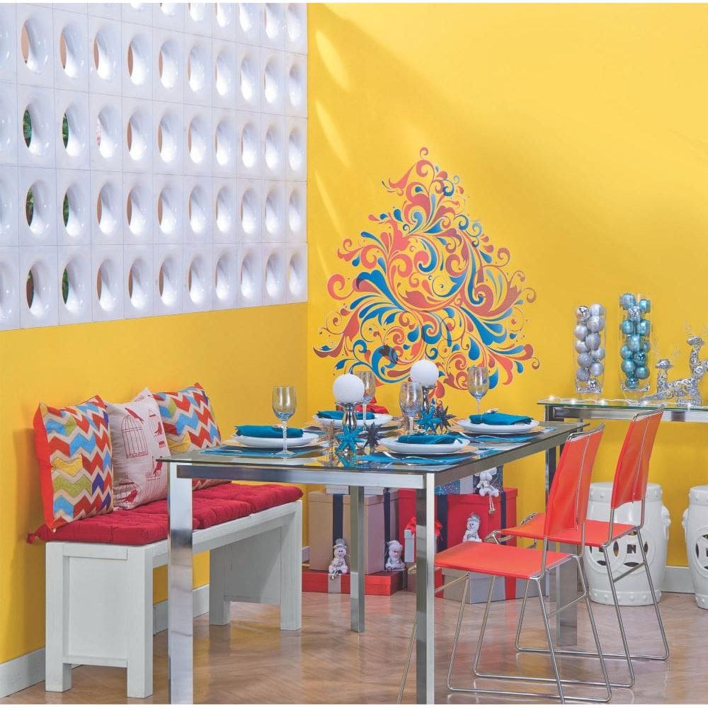 Tijolo Vazado Esmaltado Lua 25x8x25cm Branco Cerâmica Martins