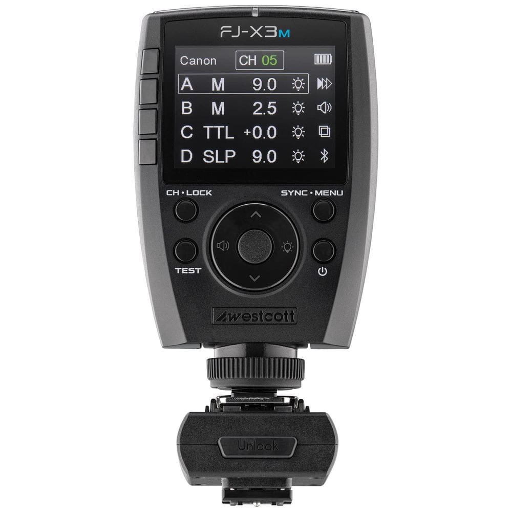 Trigger de flash sem fio Westcott FJ-X3 M Universal Multibrand