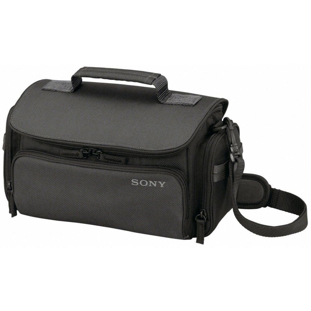 Estojo de transporte Sony LCS-U30 para filmadora, Cybershot, Alpha NEX
