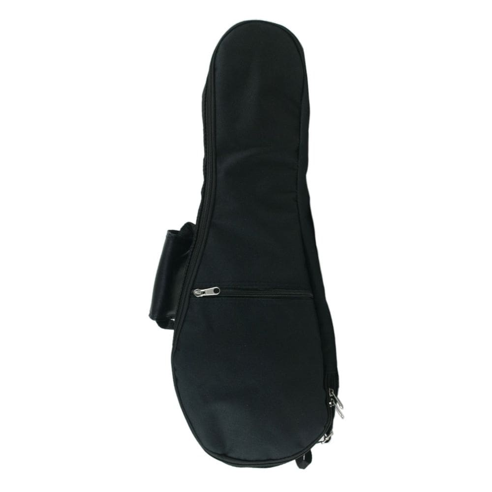 Bolsa Ukulele Kala Soprano Black Cordura com bolso para acessórios