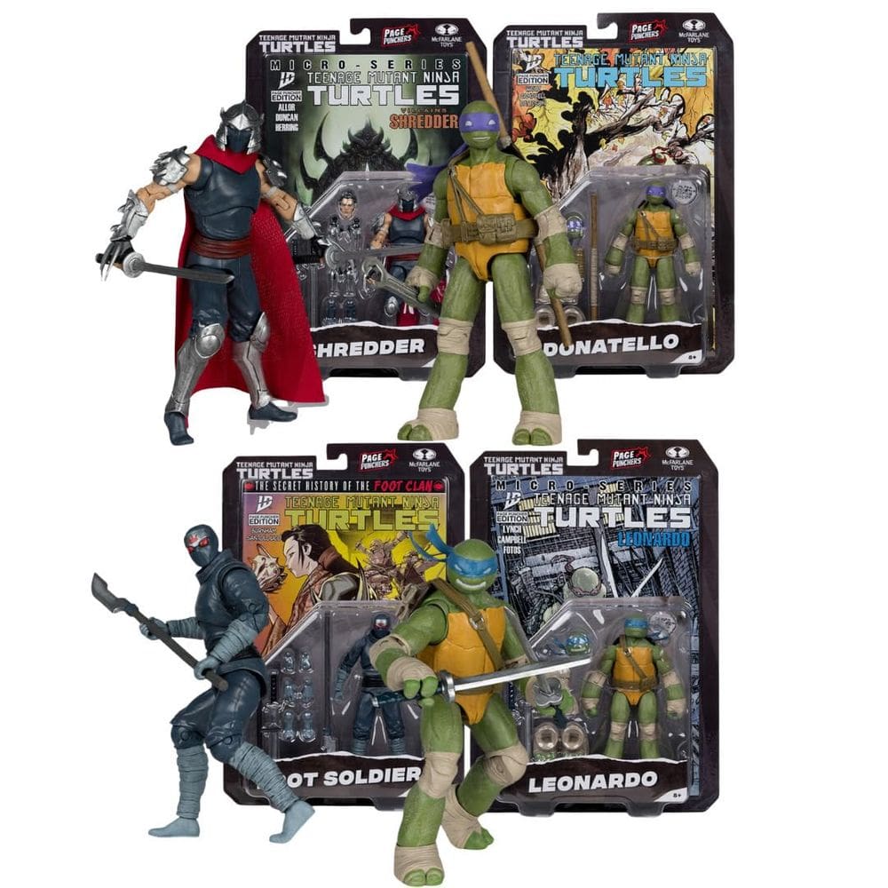 Figuras de ação McFarlane Toys Teenage Mutant Ninja Turtles