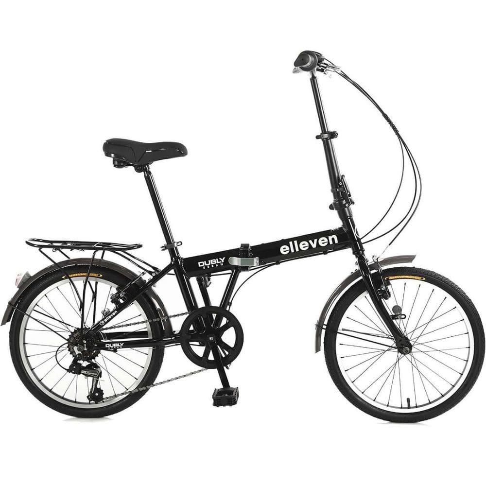 Bicicleta Dobrável em Alumínio Aro 20 6V Dubly Shimano Preta