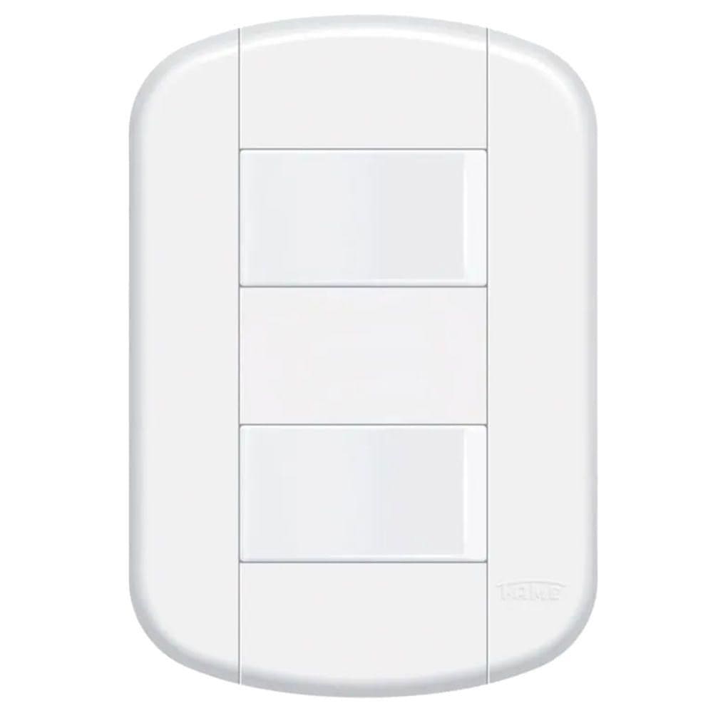 Conjunto de 2 Interruptores Simples 16a-250 Volts Distanciado Blanc Mais 11139104 Fame Conju