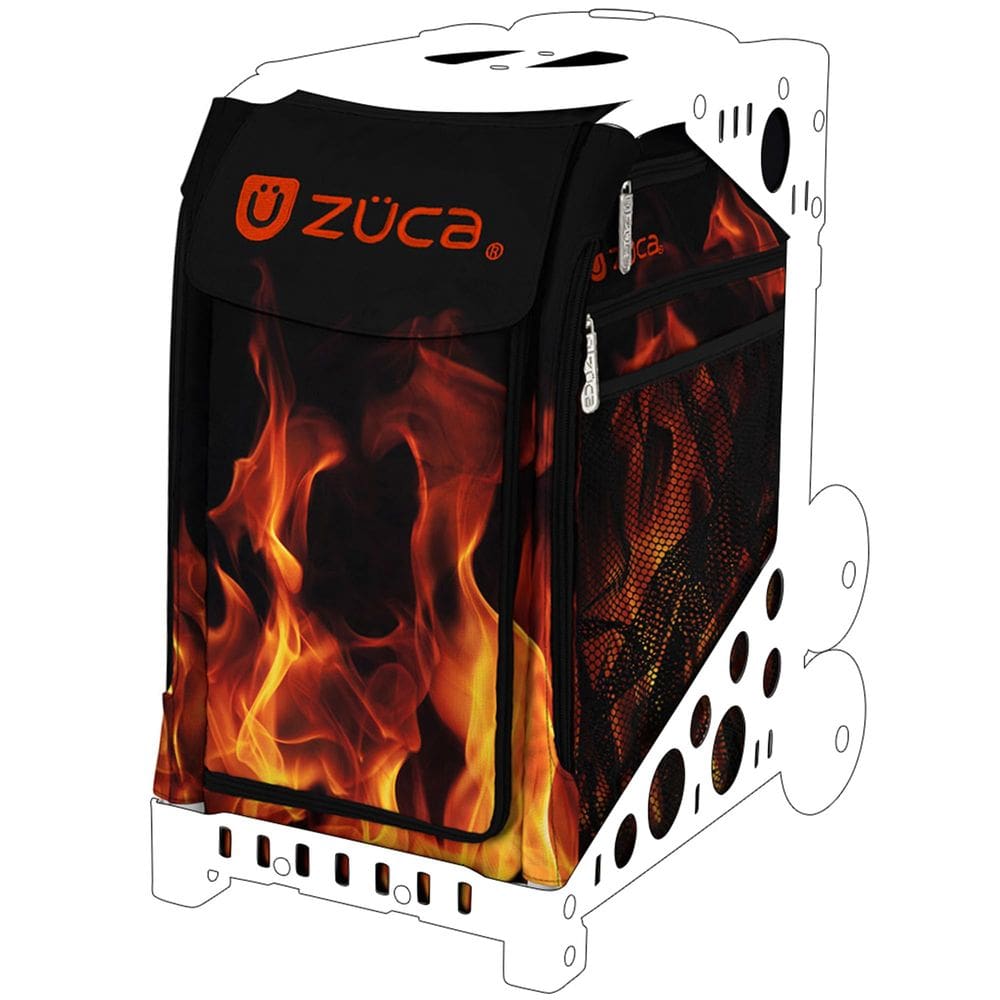 ZUCA Bolsa Interna Sport Blaze Black para Mala com Rodinhas