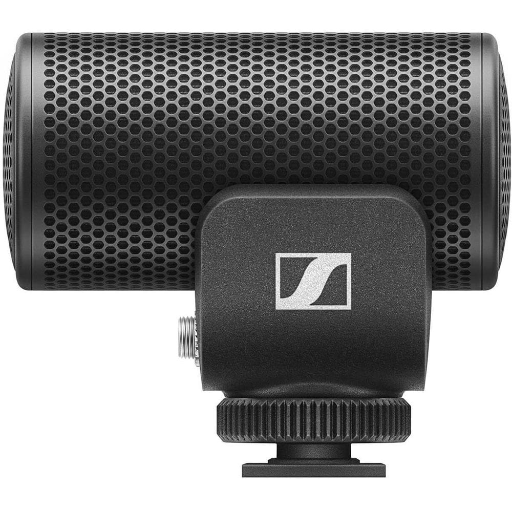 Microfone condensador Sennheiser MKE 200 para câmeras preto
