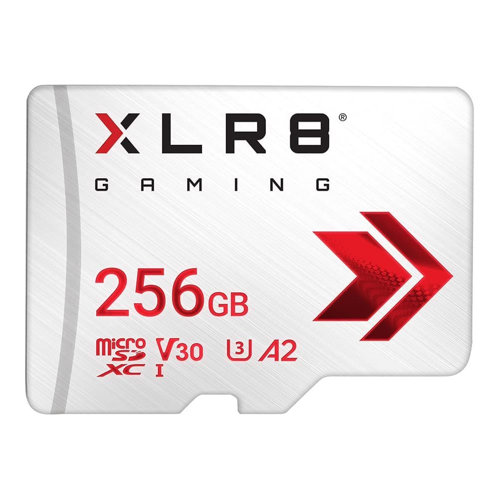 Cartão de memória PNY XLR8 Gaming microSDXC 256GB UHS-I V30 A2