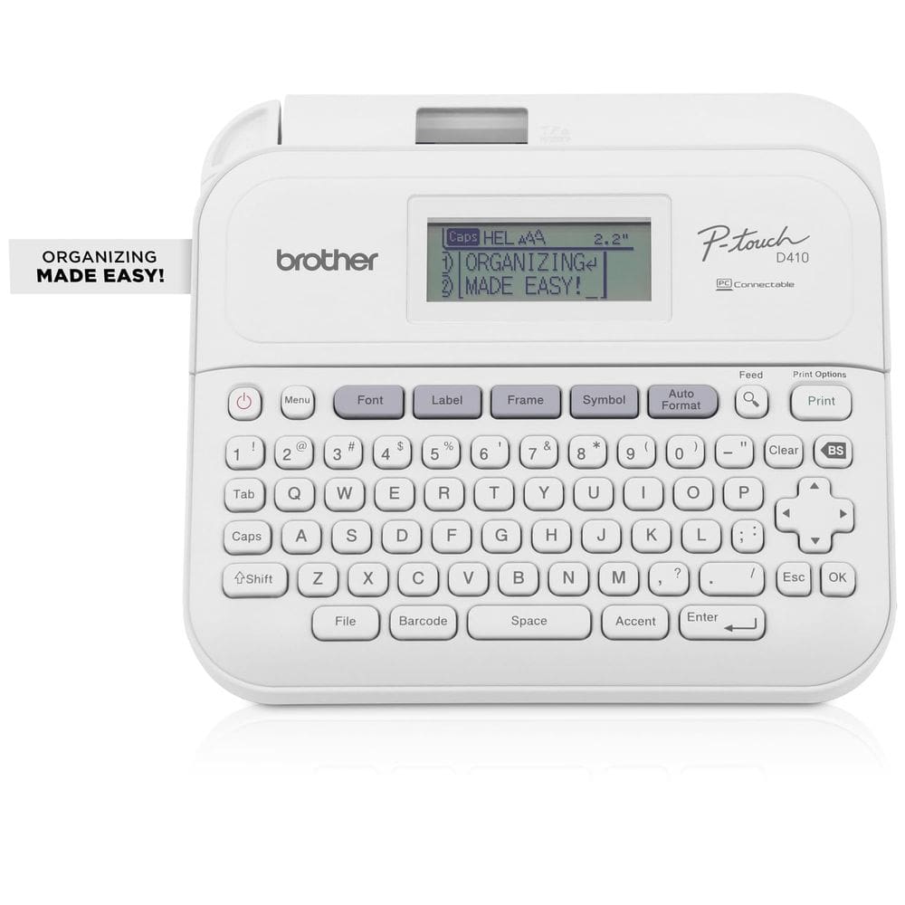 Etiquetadora Brother P-Touch PT-D410 Connect USB White