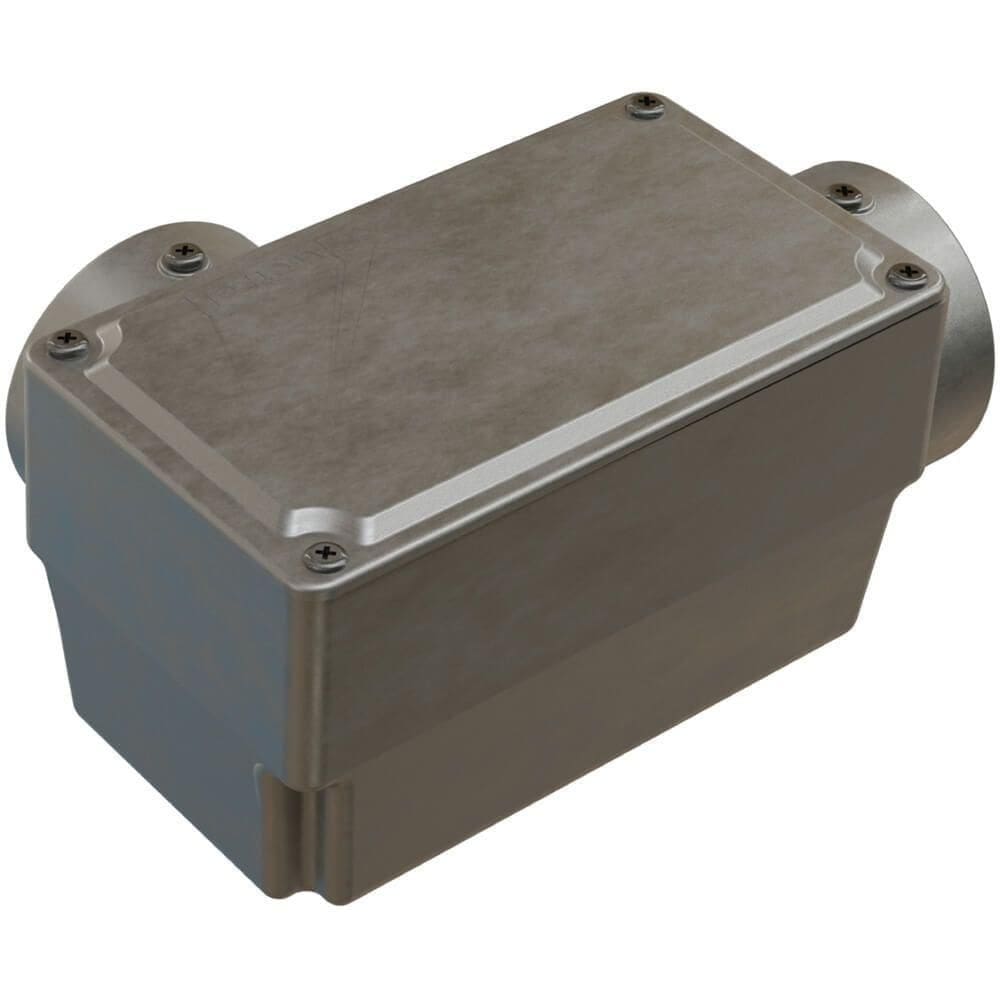 Caixa de Derivação Fixa Conduletzel Sem Pintura Tipo Ll de 1.1-4 com Tampa E012050055 Wetzel Cai