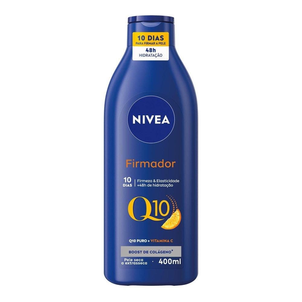 Loção Hidratante NIVEA Firmador Q10 + Vitamina C Pele Seca 400ml