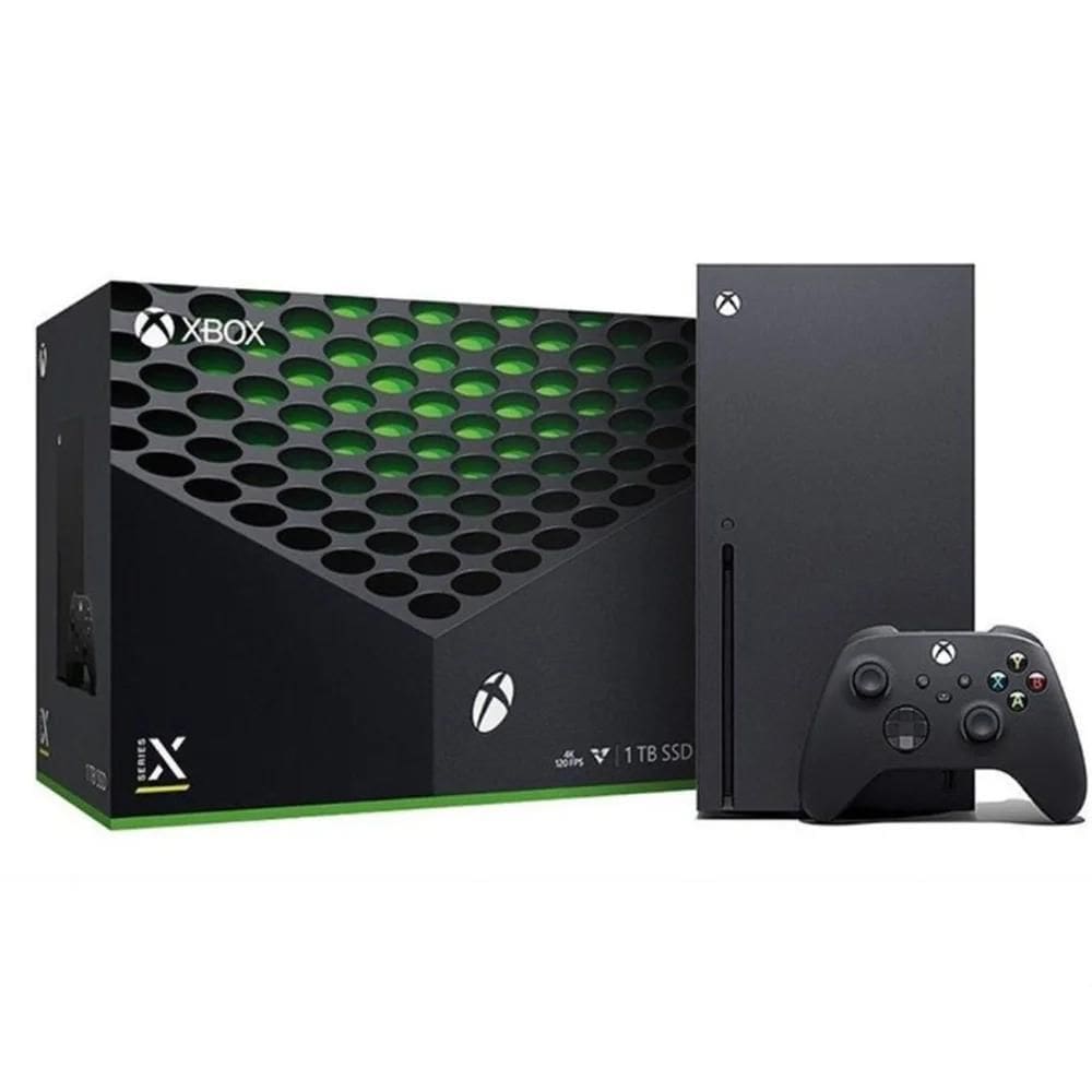 Console Xbox Series X, Microsoft, 1Tb, Black Com Leitor