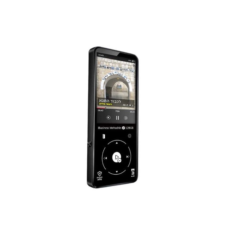 MP3 Player SAMVIX iBusiness Mehadrin 128GB Preto