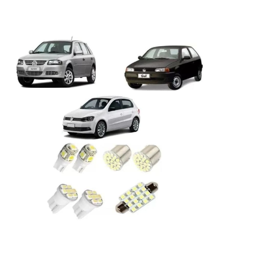 Kit De Led Para Vw Gol Geração G2 G3 G4 G5 G6 Compre Já