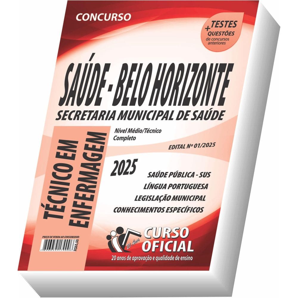 Apostila Sms Bh - Técnico Em Enfermagem